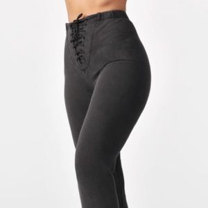 Joah Brown Lace Up Jogger